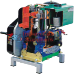 Single Cylinder Four Stroke Petrol Engine, Recoil Start